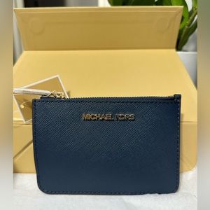 Michael Kors Coin Pouch in navy